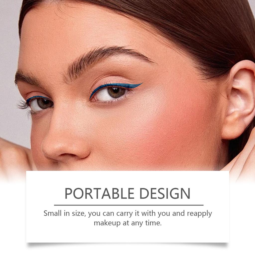 Eyeliner albastru închis, Eyeliner colorat Charm, Ochi măriți, Eyeliner hidratant și care nu se estompează de lungă durată