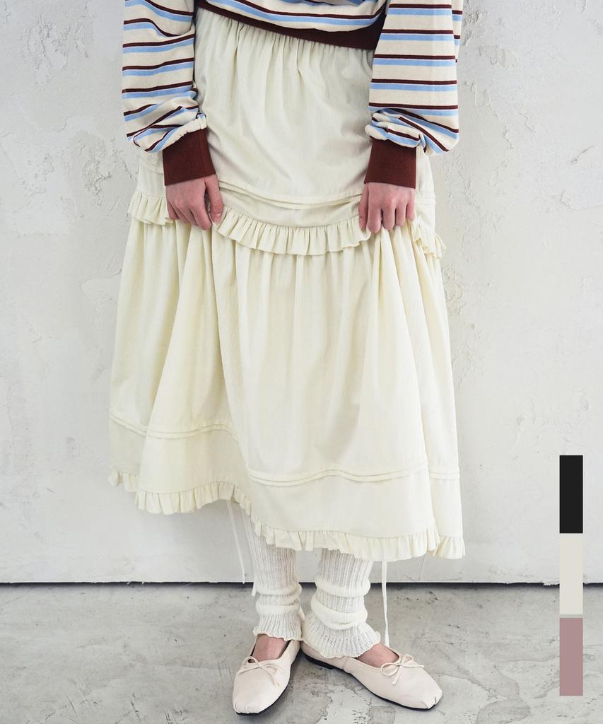 Viva Sers Cordelia Long Skirt_3Colors