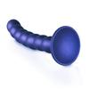 Ouch! - Silicone G-Spot Dildo with Beads - 16.5 cm
