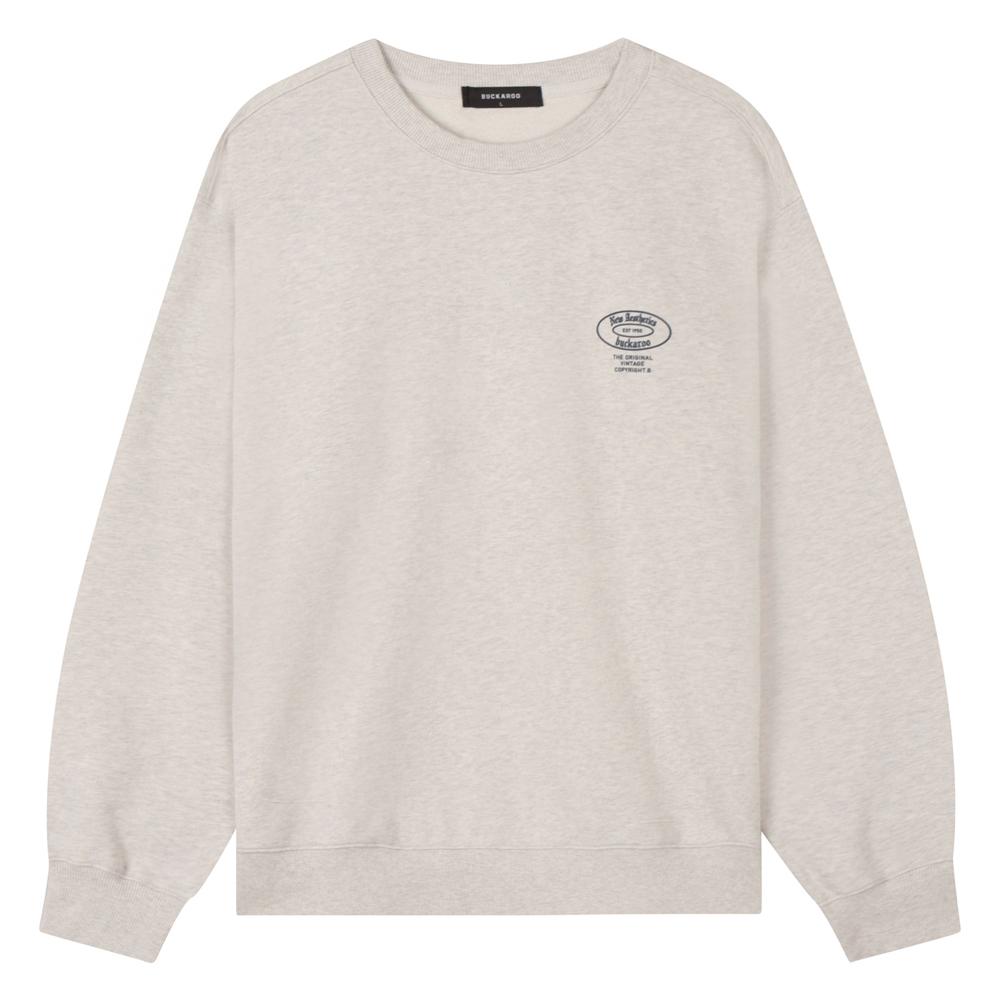 Свитшот Burkeru Basic Artwork Овсяный Oatmeal_S