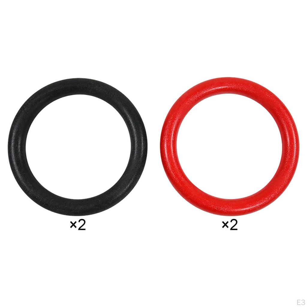 2 X Gymnastics Rings, Heavy Duty Training for Kids And Adults, Rings with Bar Attachment,