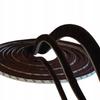 Self-adhesive brush seal BROWN 3M 7x22 1m