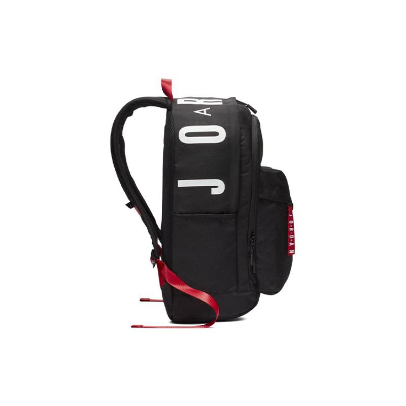 Jordan Polyester Backpack Regular Unisex Black Red Jordan 9A0172-023