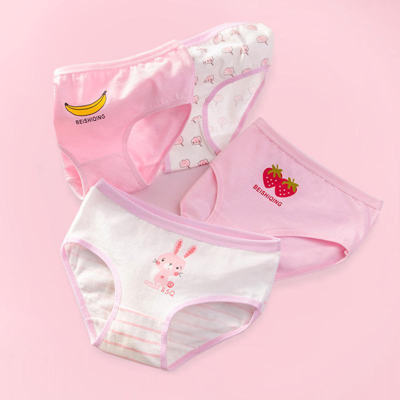 Hui Sha Cartoon Baumwoll-Mädchen-Dreiecksslips