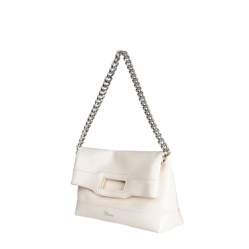 New Disney PU Shoulder Bag Regular Women's Ecru BMK-72589