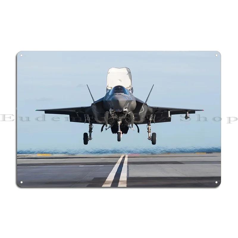 F Lightning Ii Metal Sign Poster Club Bar Garage Wall Decor Designing Classic Tin Sign Poster