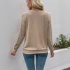 Ein neuer Stil von einzigartigem Street-Retro-Trend Langarm-Rundhals-Leopardenmuster-Sweatshirt für Damen