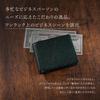 [Tasuki] Wallet Men's Bifold Made in Japan Himeji Leather Genuine Leather Wallet with Coin Purse (Black)
