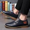 New High Quality Men's Lace-Up Casual Shoes  British Retro Style Walking Shoes Outdoor Lightweight And Comfortable Walking Shoes