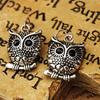 Retro Owl Earrings: Fashionable Versatile Studs & Dangles E64