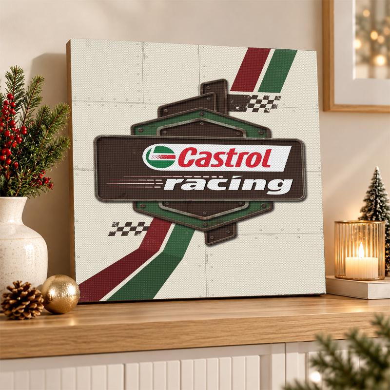 Castrol Diamond Painting Kit 5D Full Drill DIY Diamond Mosaic Wall Art Home Decor