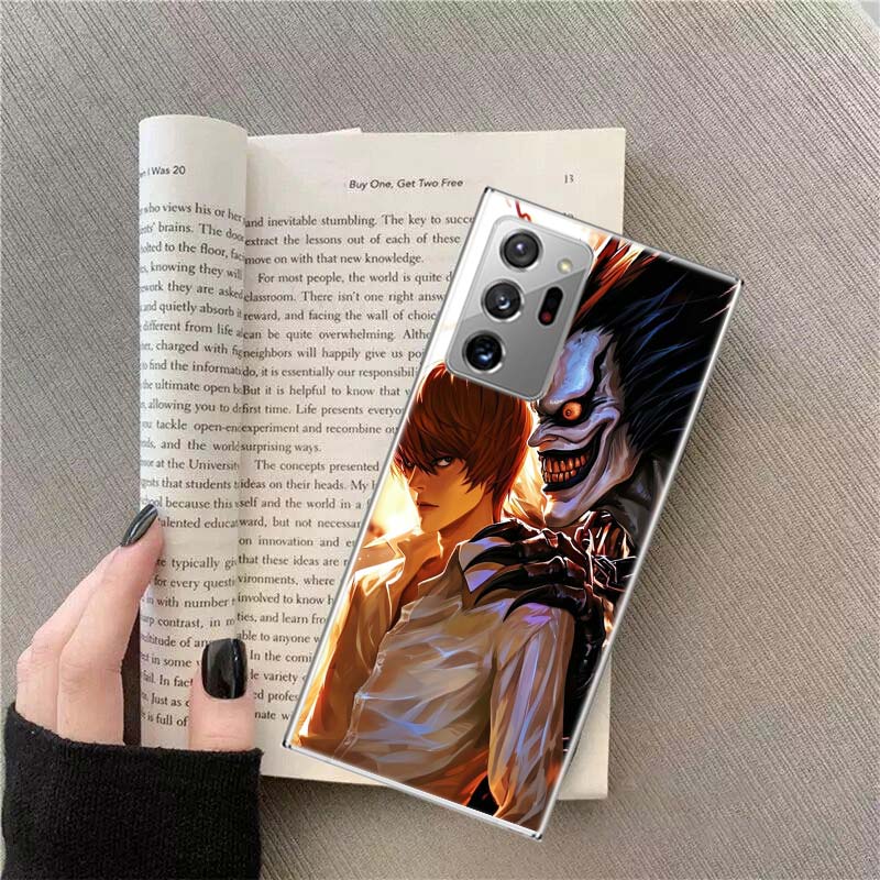 

Anime Deth Note Light Yagami Phone Case for Samsung A17 A37 A57 A54 A14 A24 A34 A07 A04S A02S A12 A22 A32 A52S A16 A26 A36 A56 A Samsung A26 5G