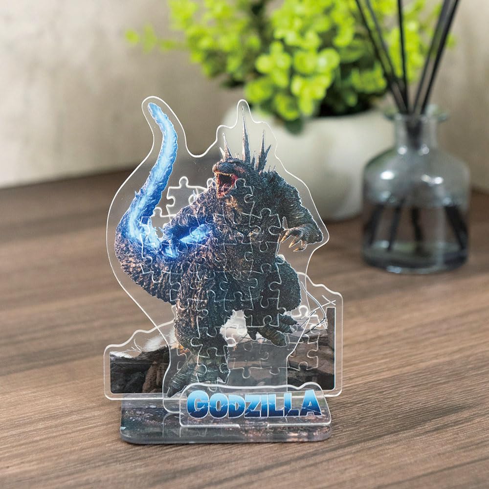 Puzzle x Acrylic Beverly Godzilla Acrylic Stand Pop Godzilla [Jigsaw Stand] 30-piece SP-045