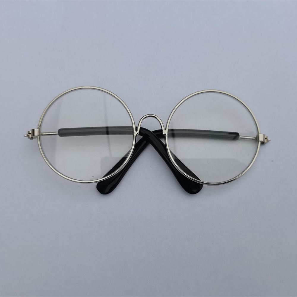 Lovely Vintage Round Puppy Dog Cat Sunglasses Cool Pet Glasses for Small Dogs Animals Rabbit Mascotas Doll Grooming Accessories