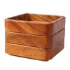Wooden Snack Tray Japanese Style Fruit Tray Smooth Edge Tea Serving Plate  Fruit Serving