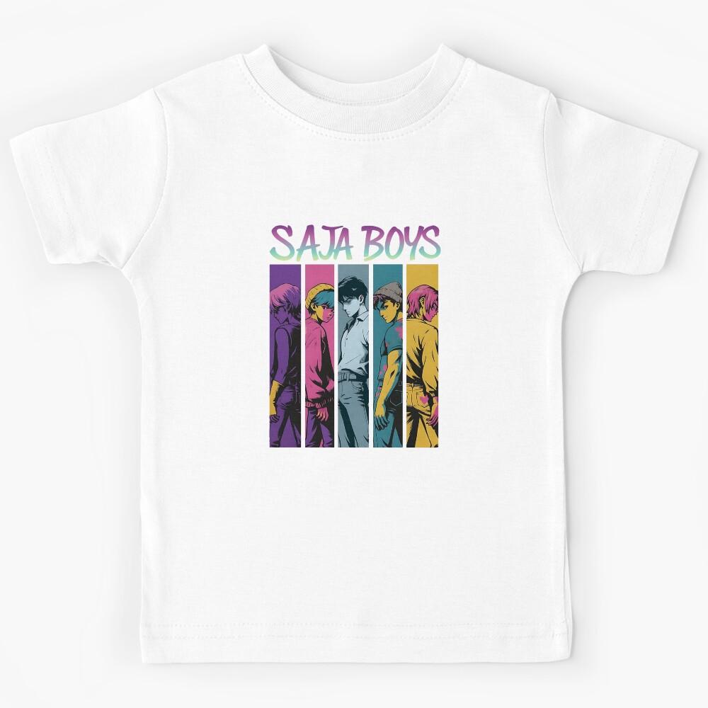 SAJA BOYS: Pop Art Panel Design Kids T-Shirt 150