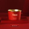 2025 Year of the Snake Gold Foil Disposable Cups & Bowls for New Year and Spring Festival Celebrations