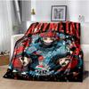 Japanese idol group babymetal combination Throws Blanket Sofa Hiking Picnic Bed Fashion Super Soft Flannel Blanket birthday gift