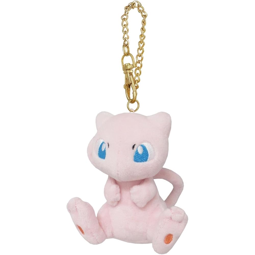 

Sanei Trade Pocket Monster All Star Collection Mew Plush Toy 7x5.5x10.5cm Soft Stuffed Animal Pokmon PM09