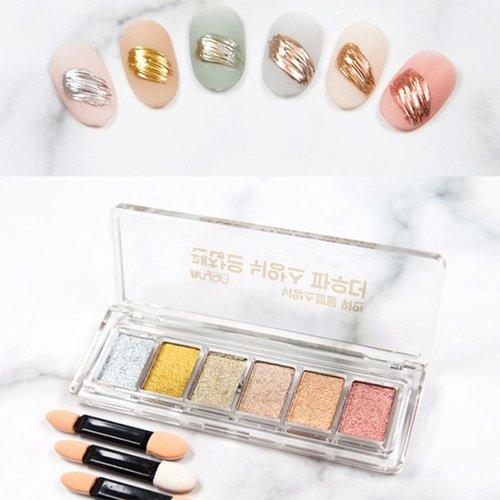 Mirror Powder Mirror Light Metal Gel Powder