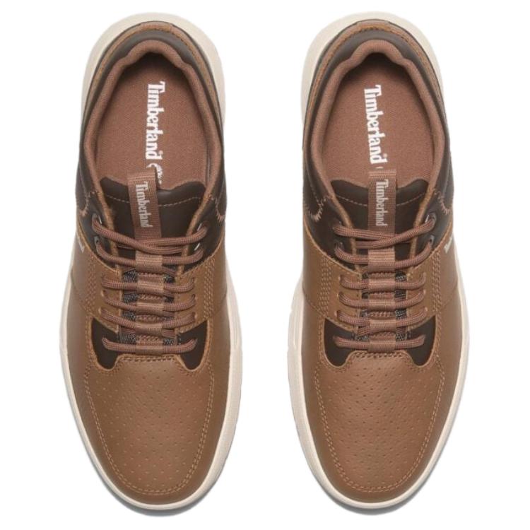 Timberland Maple Grove Comfortable Durable Slip-Resistant Low-Top Casual Shoes Men Sneaker Rust A69HHEM6