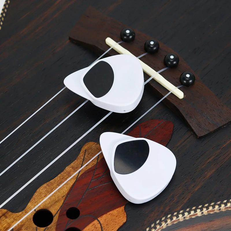 2-in-1 Tuner and Pick for Electric Guitar and Bass - Universal 12-Tone Equal Temperament Tuning Tool for Home Use Easy To Use