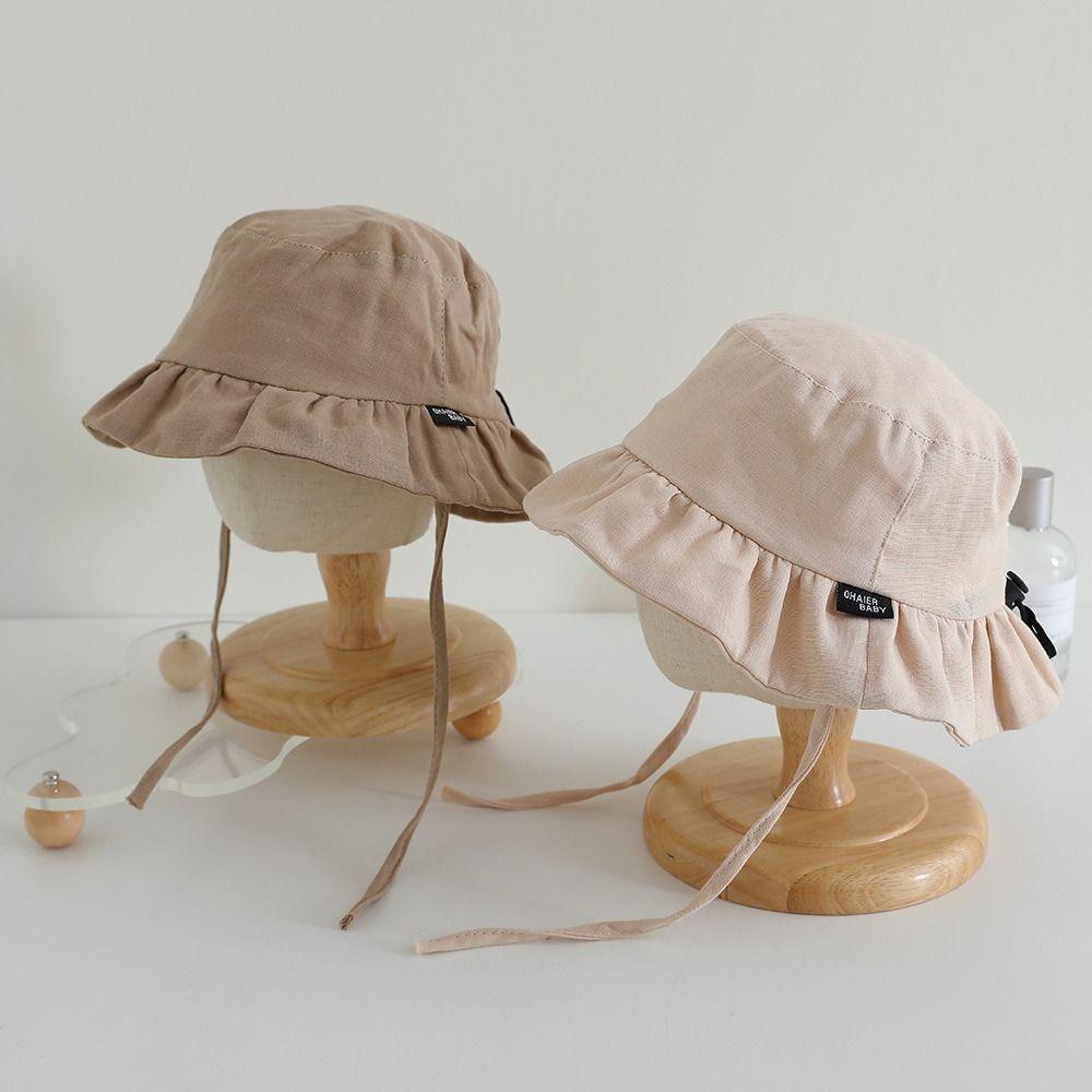 Lightweight UV Block Cap Sun Shade Fisherman Hat New Baby Bucket Hat  Baby