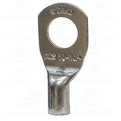 Końcówka oczkowa rurowa KCS CU 10mm M10 1szt ERKO