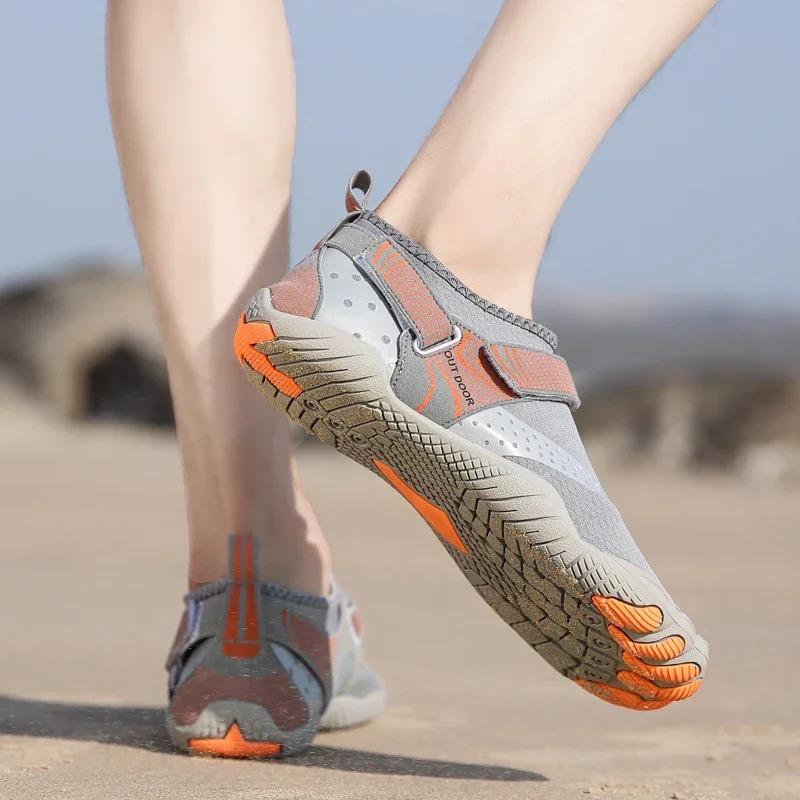 Quick Dry Beach Shoes Men Breathable Sneakers Barefoot Upstream Water  Women Swimming Sport Shoe