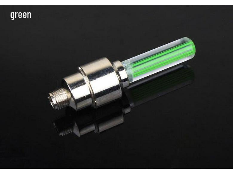 Fluorescent Bicycle Valve Stem Light for Mountain Bikes