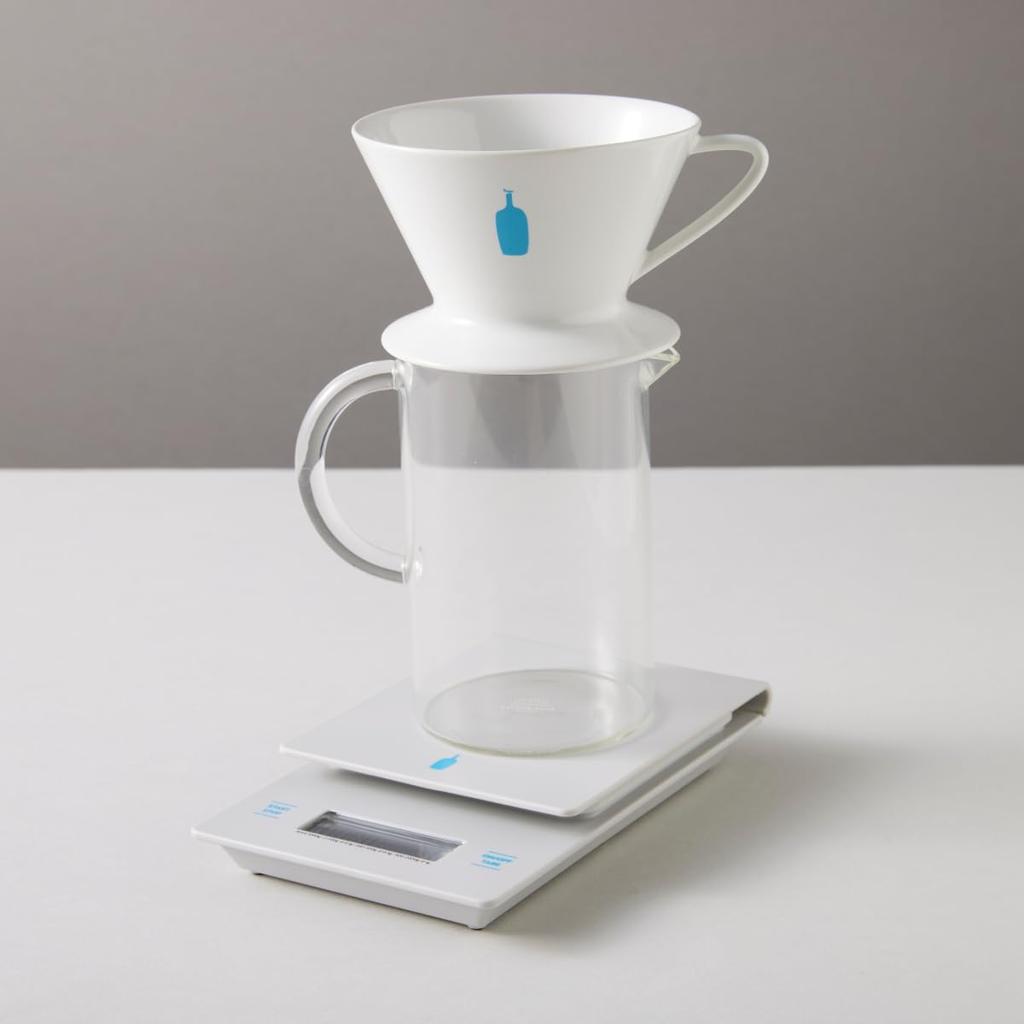 Blue Bottle Coffee Karaffe, 500ml, Hitzebeständiges Glas