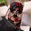 Catrina Beautiful Rose Girl Skull Phone Case For Huawei P 8 9 10 20 30 40 50 Pro Lite Psmart Honor 10 Lite 70 Mate 20lite