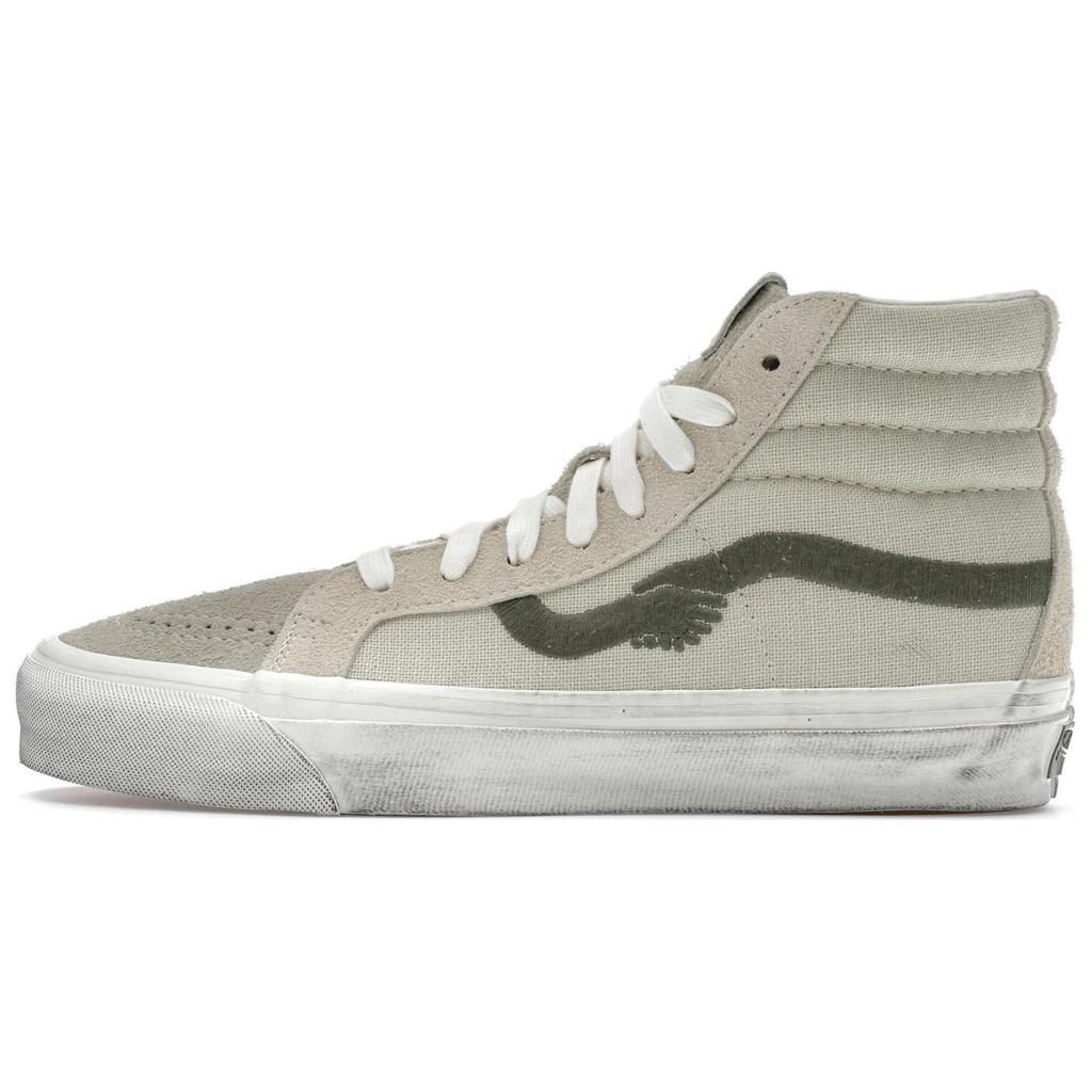 Vans Sk8-Hi Reissue Notre Bone White Unisex Sneakers VN000CR0BWQ1