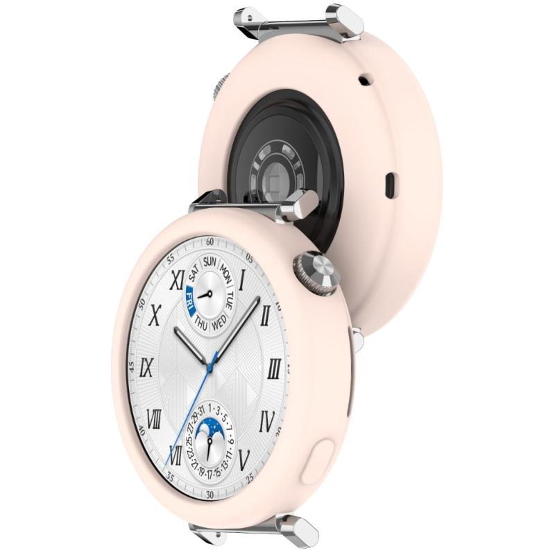 Smartwatch Border Silikonhülle Uhrenrahmen Bumper Gehäuse Schale für Watch GT5 GT4 41mm Schutzhülle