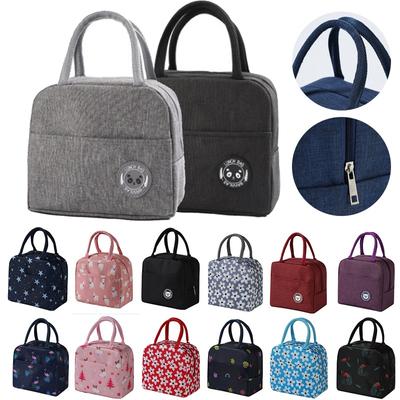 Lightweight Lunch Box Insulation Bag Thickened Cute Lunch Bag Insulated Lunch Box Bento Pouch Thermal Food Picnic Bags Pouch