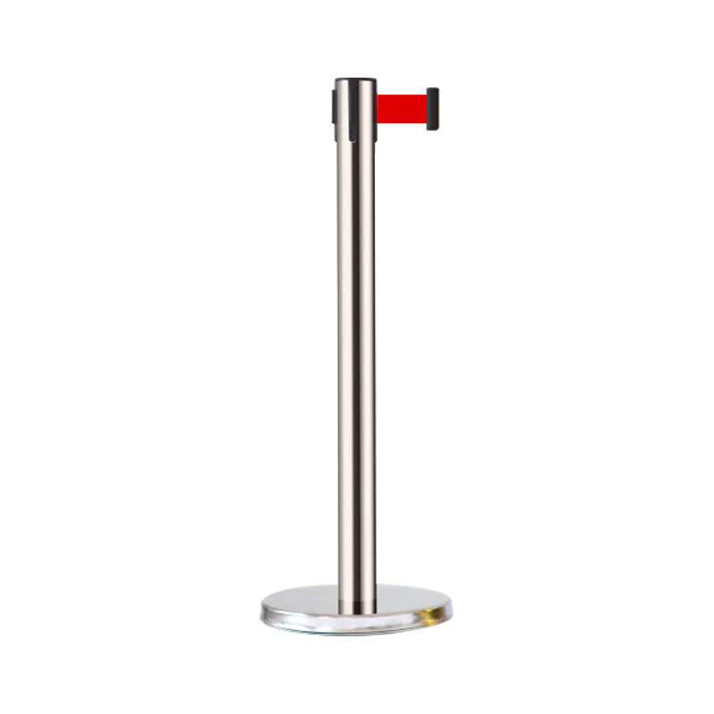 Stainless Steel Ret retractable Belt Barrier Stanchion