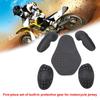 Protector Motorcycle Parts Accessories Back Protector Black