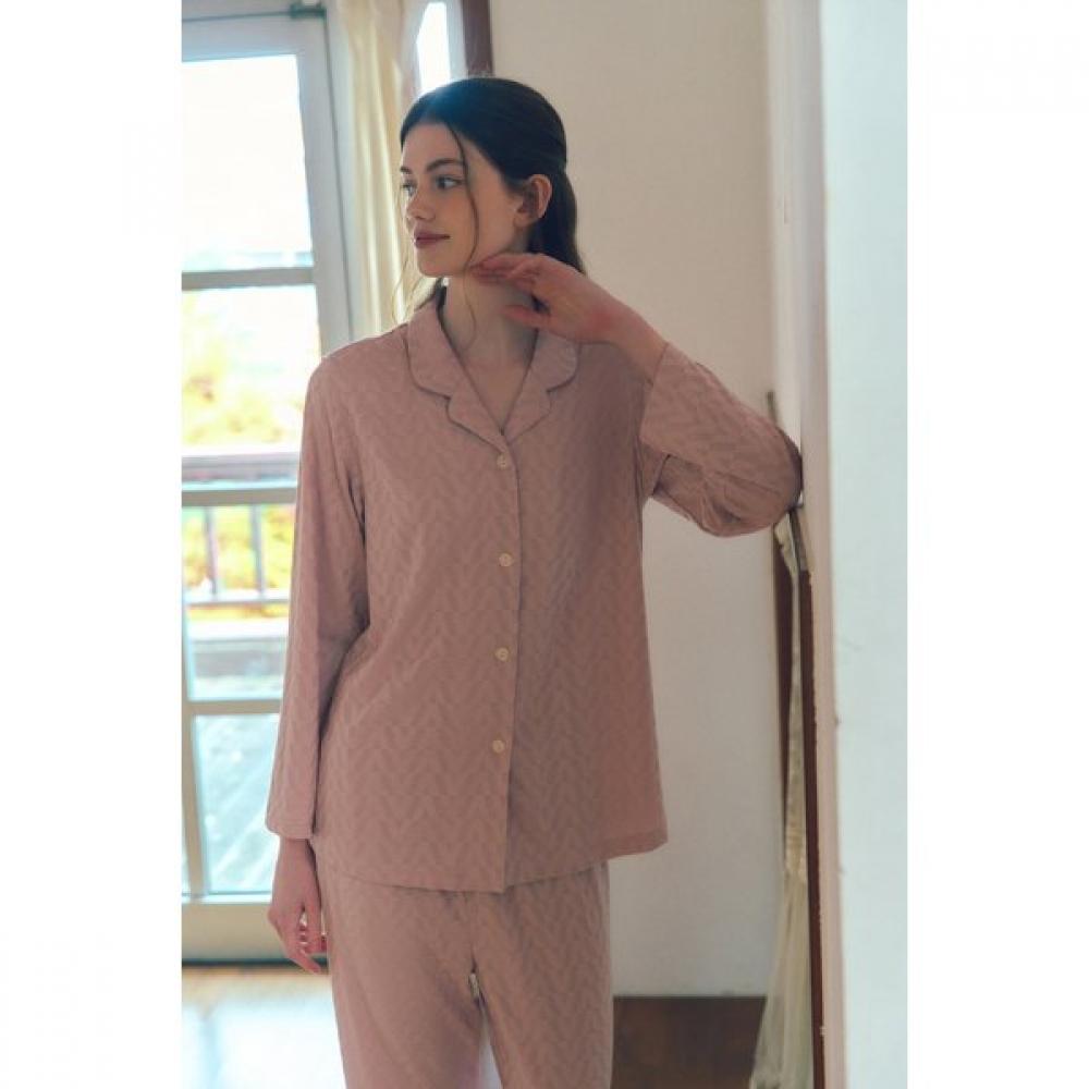 

VenuS V Logo Women S Pajama Coat Vpa4564w Intian Pink (IP)/100