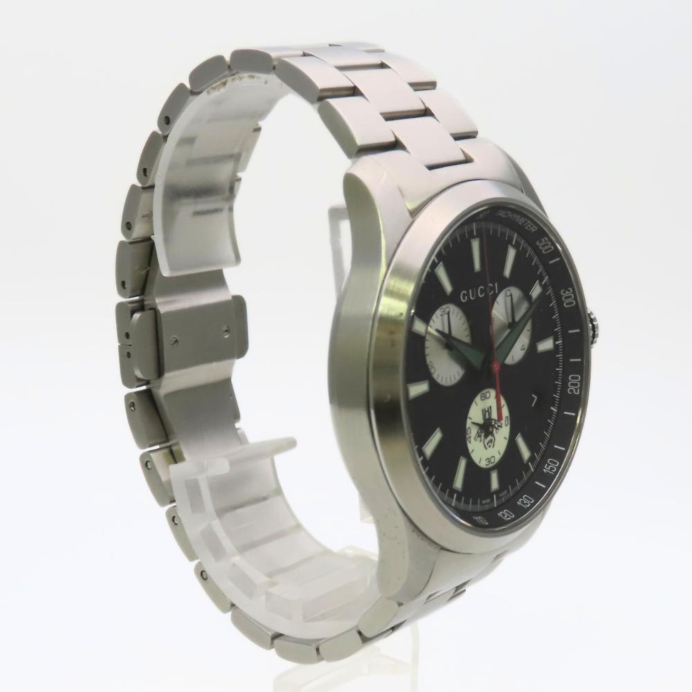 Used GUCCI Watches G Timeless Chronograph 126.2 Stainless Steel Silver Bee