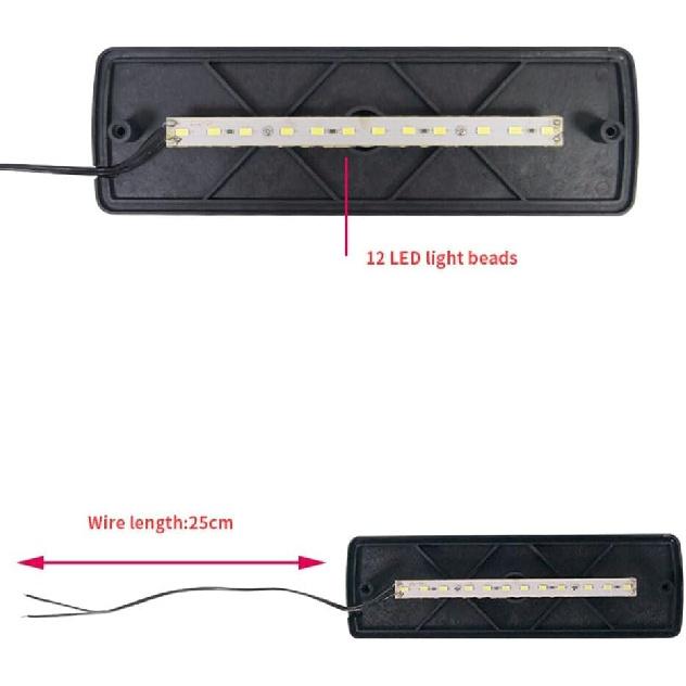 Taxi Sign Cab Lights Magnetic Car Roof Taxi Top Sign Indicator Lights Lamp Topper Car Light 12V Automotive Car Top Light Waterproof & 25cm Power