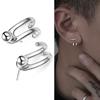 Cercei Punk Vintage pentru Bărbați Studuri Detașabile cu Dublă Utilizare Pini Bijuterii Urechi Petrecere Gothică Accesorii de Modă Cadou pentru Bărbați