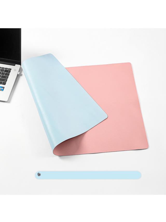 1/2pcs Pink Nail Art Table Mat Portable Foldable Nail Art Armrest Mat Microfiber Leather Soft Nail Art Mat for Nail Art Salon