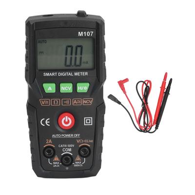 Digital Multimeter Fully Automatic Multimeter AC DC Voltage Resistance Continuity Diodes Portable Multimeter for