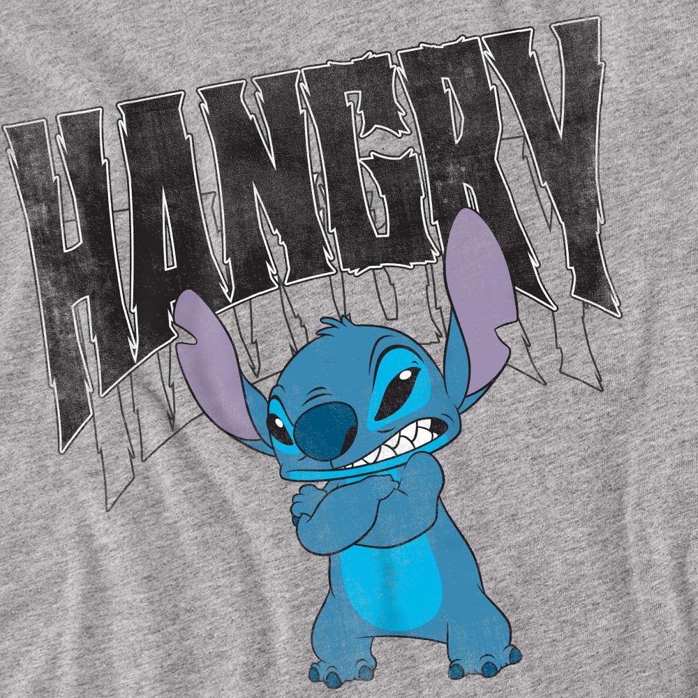 Lilo & Stitch Unisex Adult Hangry Long-Sleeved T-Shirt