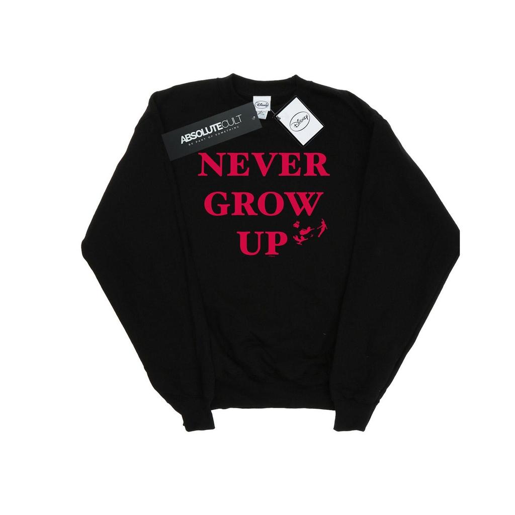 Disney Jungen-Sweatshirt „Peter Pan Never Grow Up“.