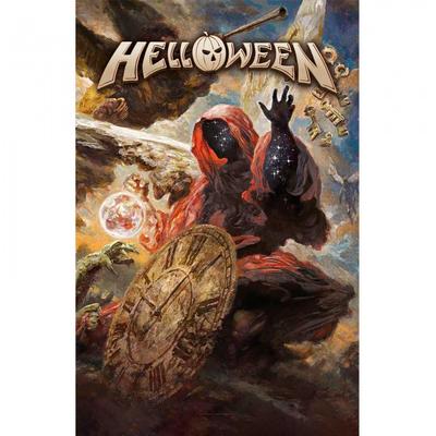 Helloween Albumo Tekstilinis Plakatas