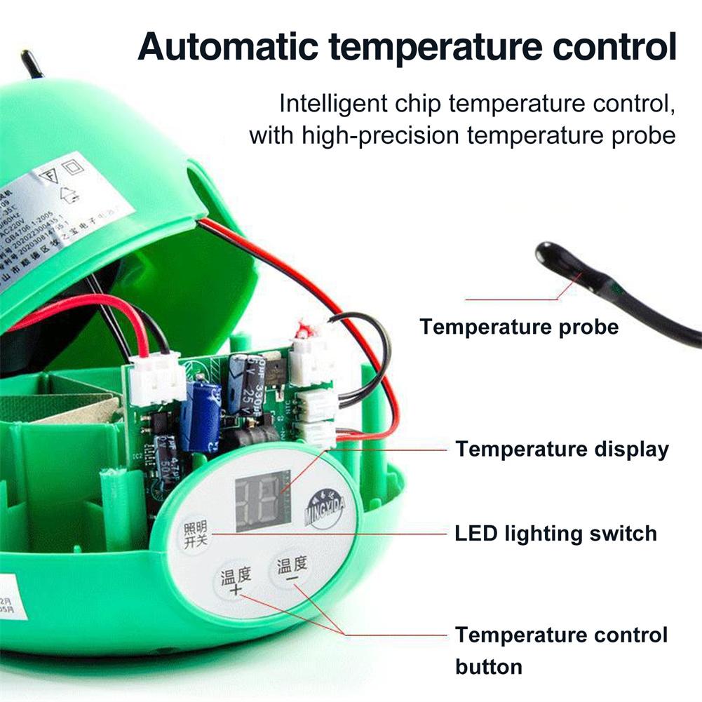 Satın alın Fireproof Pet Heat Lamp, Livestock Heating Light Fan