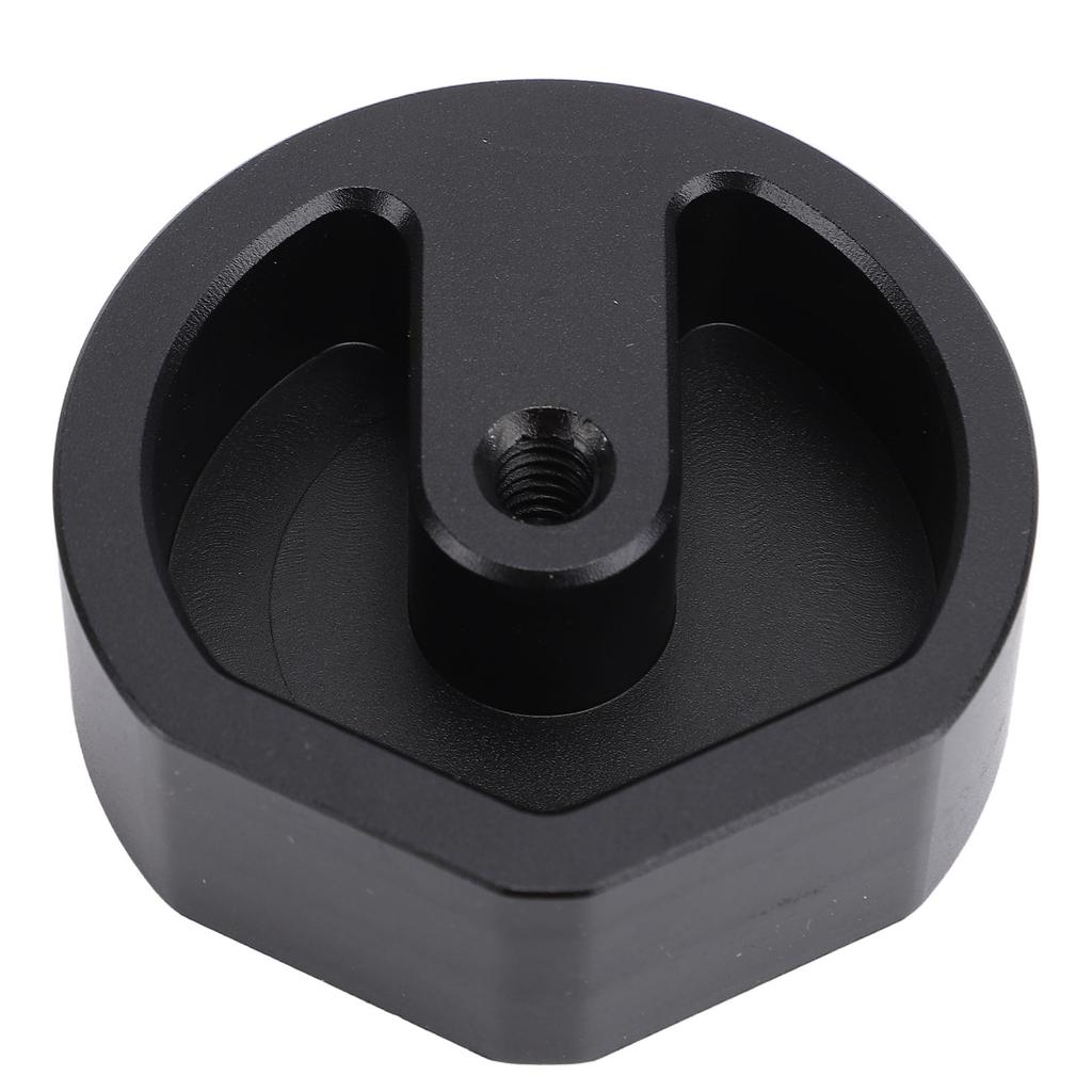 Aluminum Alloy Tripod Mount Adapter Rugged RV Mounting Tripod Bracket Stand for RV Trailer Yacht Camping Vehicle Black