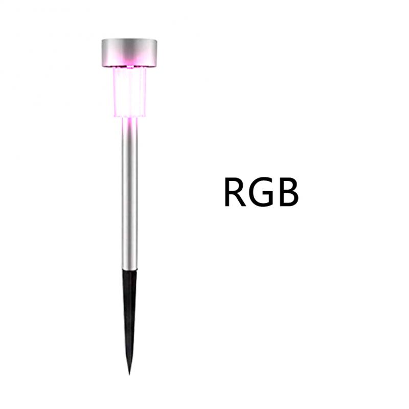 Garden Lamp Durable Stainless Steel Outdoor Lighting Solar Lawn Light Corrosion Preventive Garden Decoration Standard Lamp