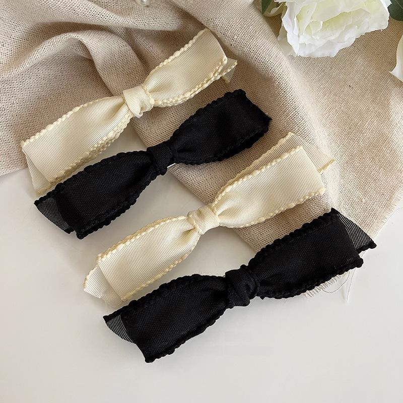 2023 Spring/Summer Bow Hairpin: Side Bangs Clip & Fairy Headdress